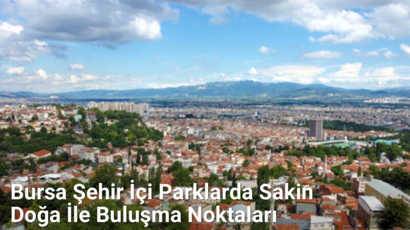 Bursa Şehir İçi Parklarda Sakin Doğa İle Buluşma Noktaları - yesilbursablog.net.tc